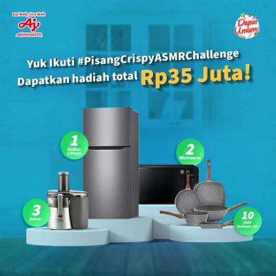 PISANG CRISPY FILTER ASMR CHALLENGE
